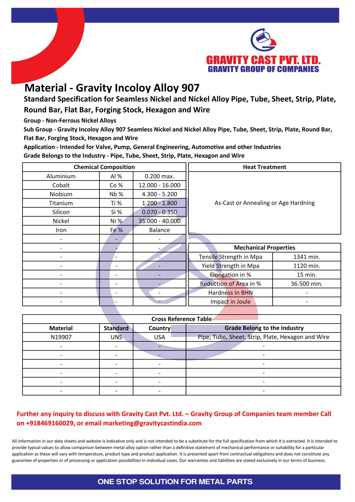 Gravity Incoloy Alloy 907.pdf